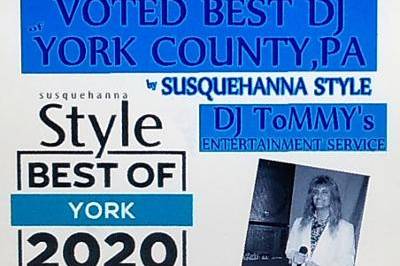 BEST DJ of YORK COUNTY PA '20