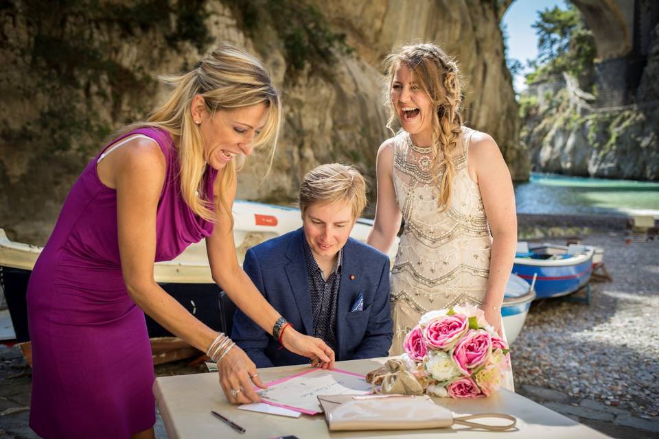 Beach Wedding amalfi