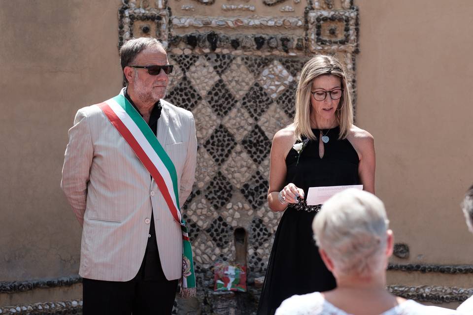 Florence garden ceremony