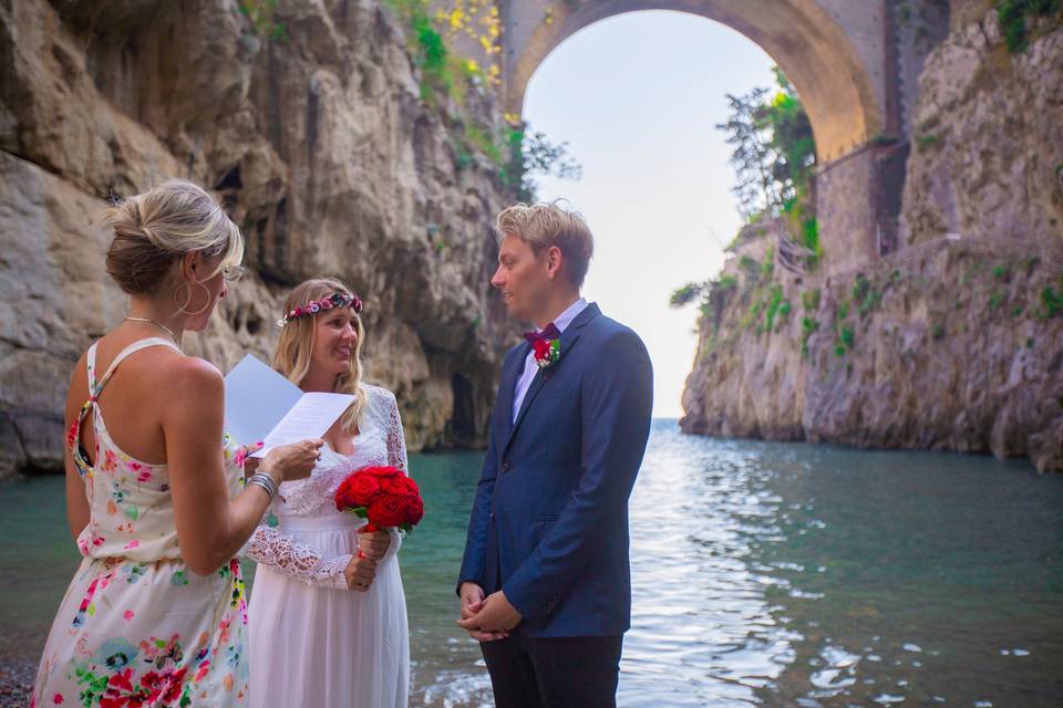 Beach ceremony