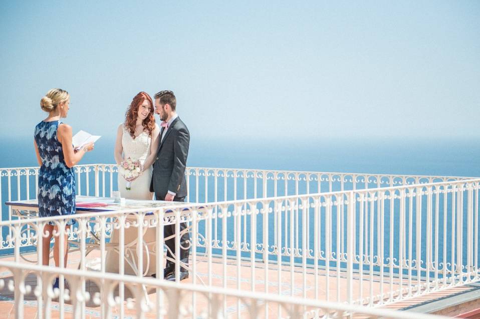 Positano Elope Wedding