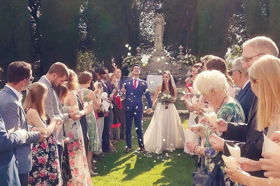 Tuscany Villa ceremony