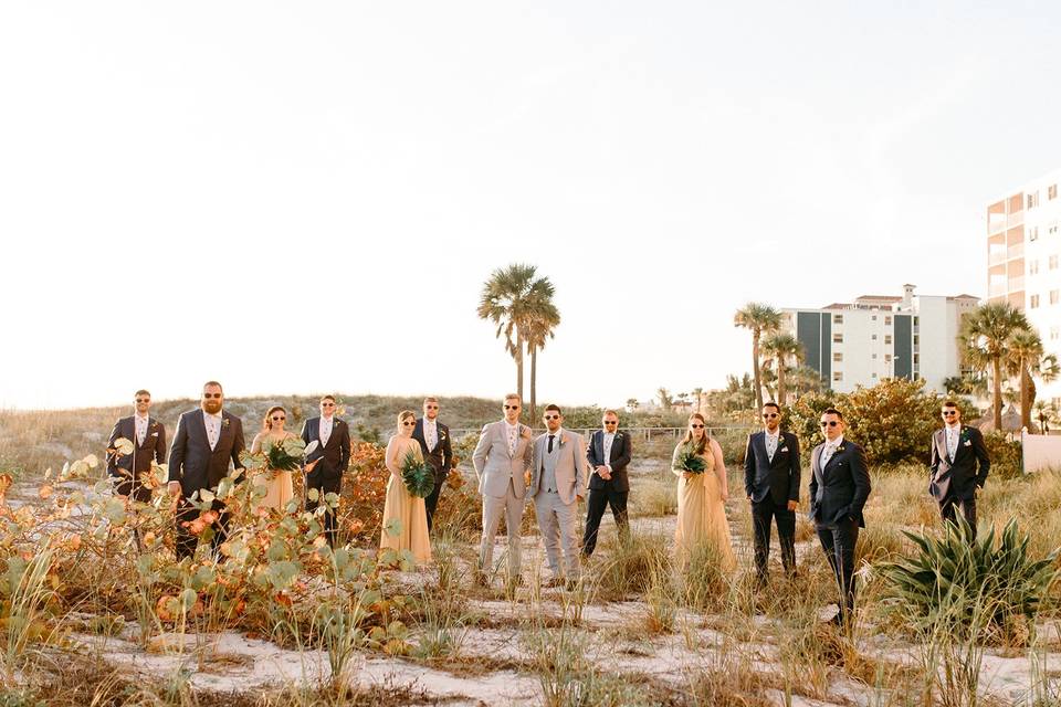 Beach Pictures post ceremony.