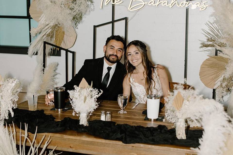 Boho Sweetheart Table