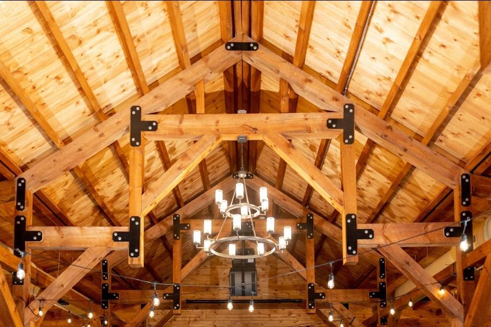 Ceremony in Rafters