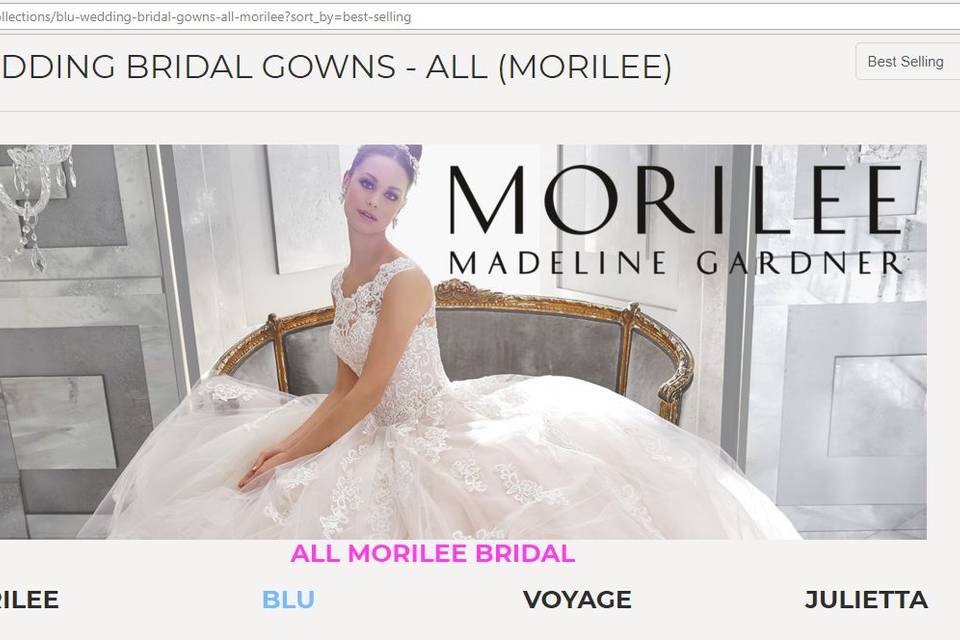 Morilee Blu Bridal Gowns