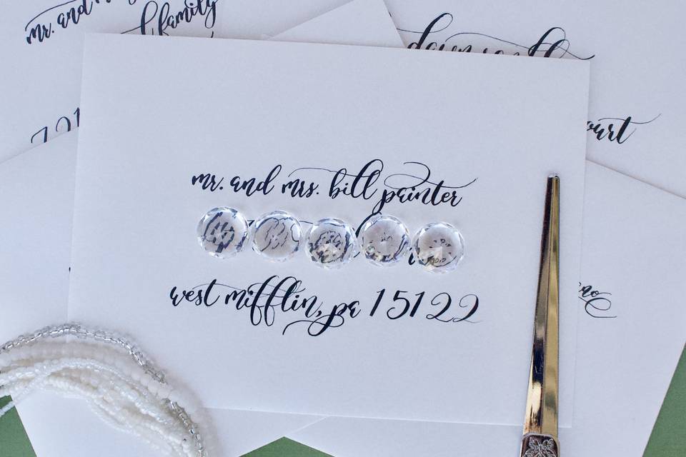 Envelope Calligraphy