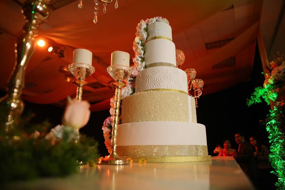 The wedding cake