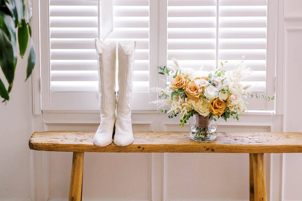 Boots, brides & bouquets