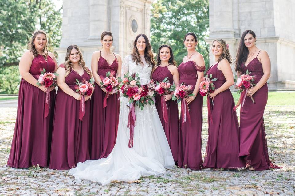 Burgundy Wedding