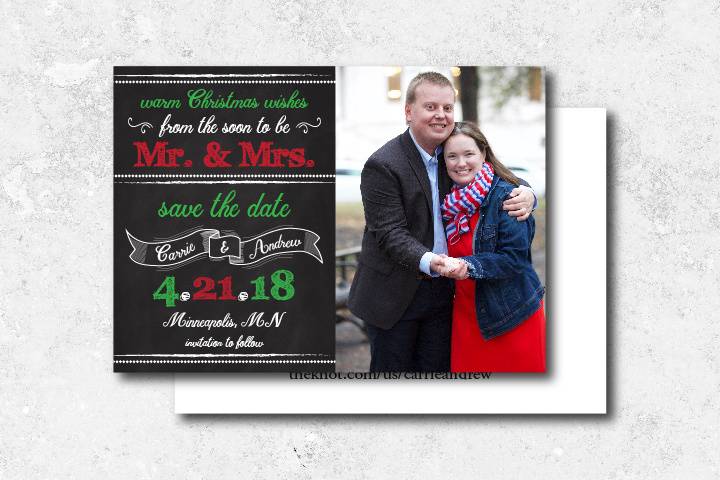 Save the Date Postcard