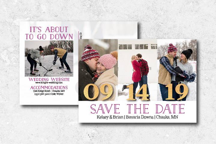 Save the Date Postcard