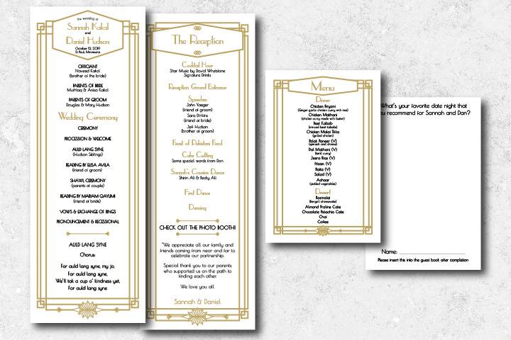 Programs and Menus