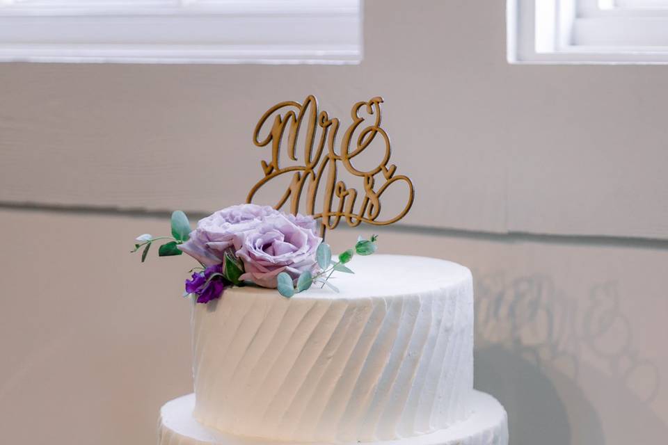 4 tier - Semi Naked Cake