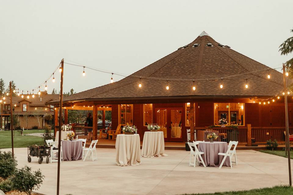 Pavilion patio