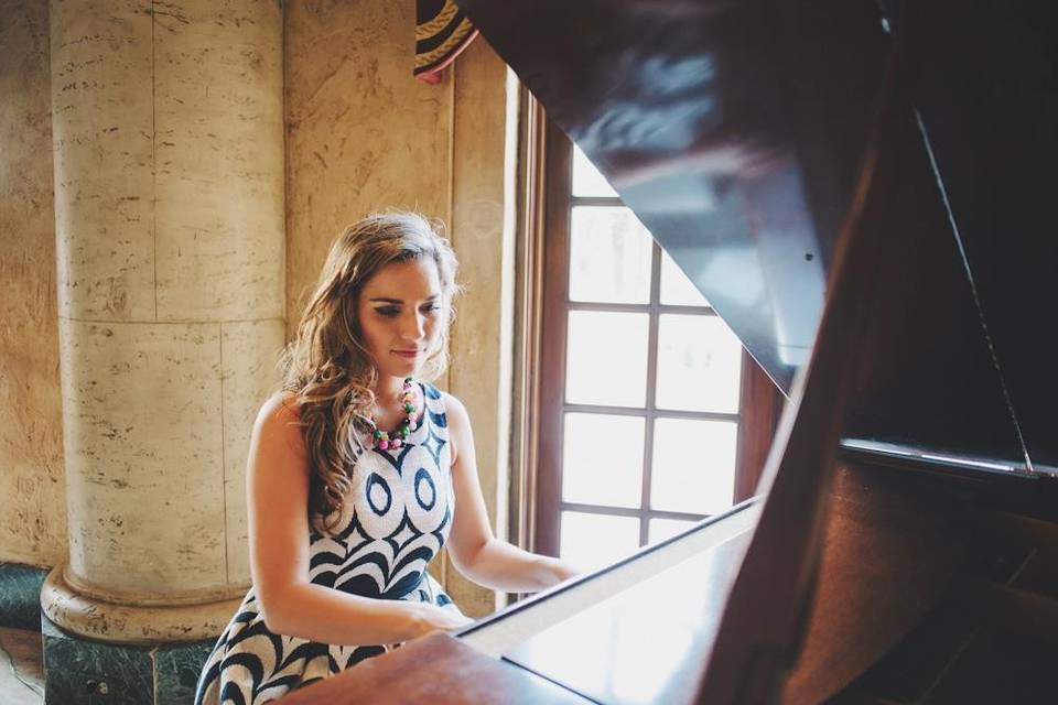 The piano has such a gorgeous sound. It is truly my favorite instrument to play at weddings.