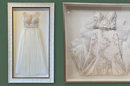 Frame your dress and shoes
