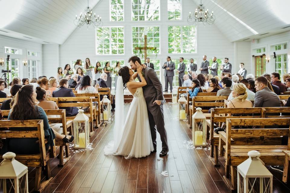 Indoor wedding