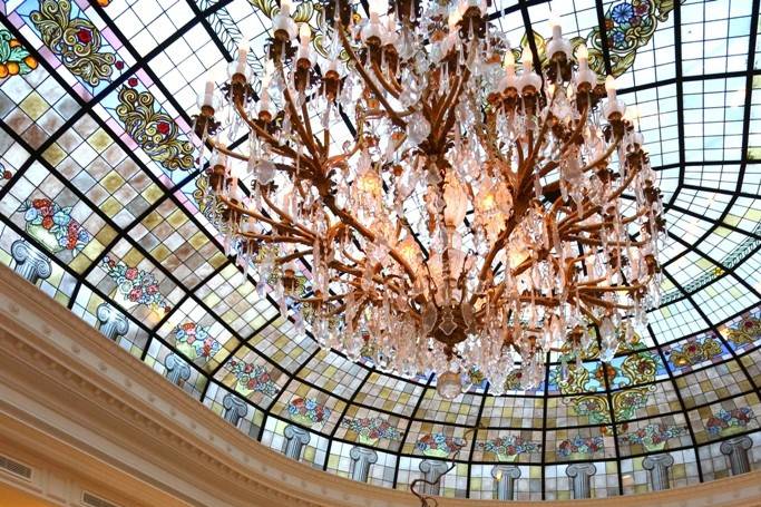 Another view of our gorgeous lobby, the skylight is still in the original style that it was when it was built.