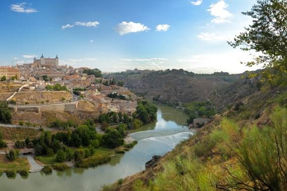 A spectacular view of our city centre here in Toledo! (Spain)