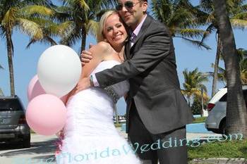 Blue Florida Wedding