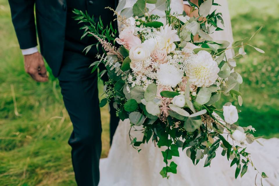 Large white Bridal bouquet