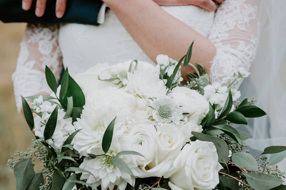 White Bridal bouquet