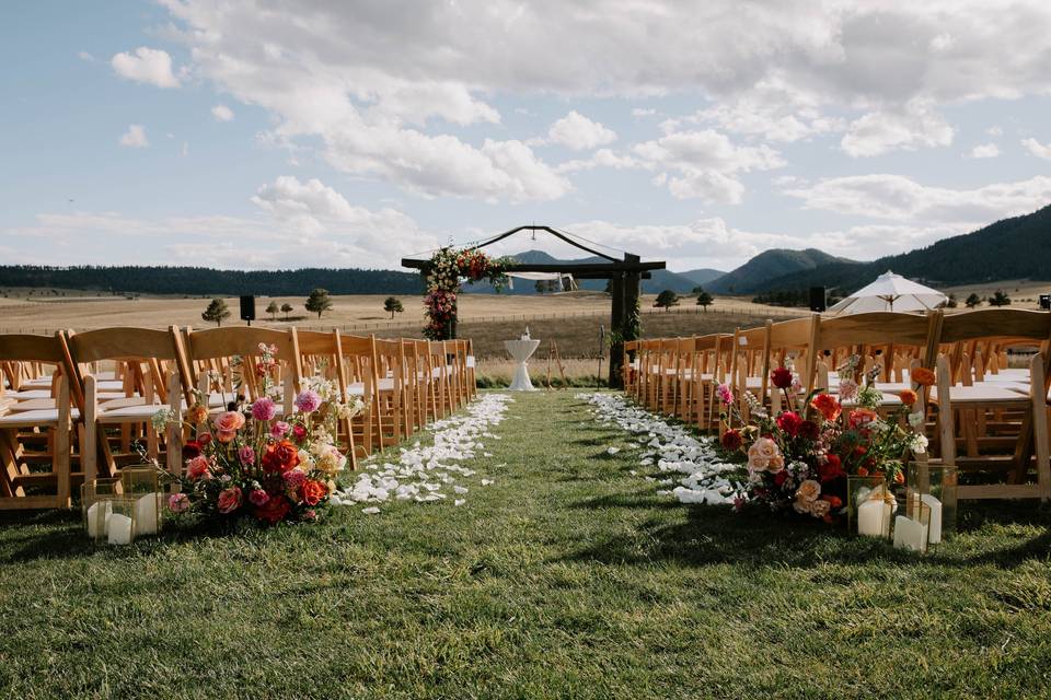 Ceremony at Spruce Mountain