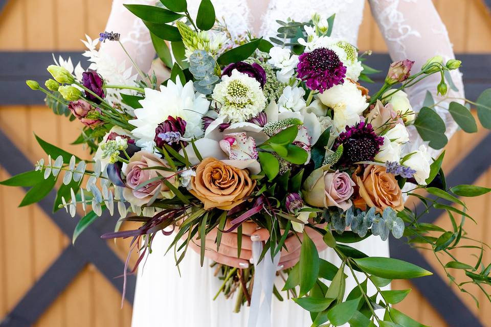 Winter Bridal bouquet