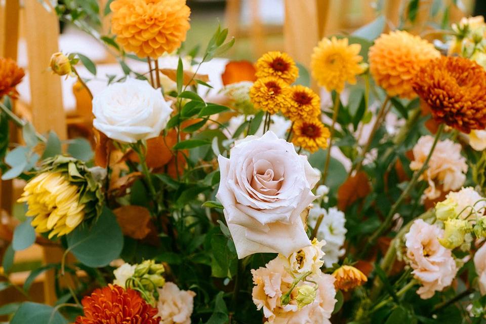 Fall Wedding Flower