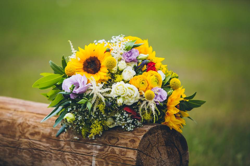 Sunflower & Wildflower Bride