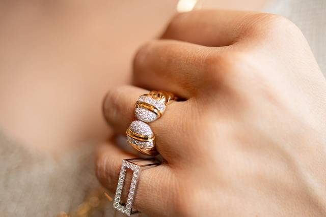 Yellow and White Gold Jewelry