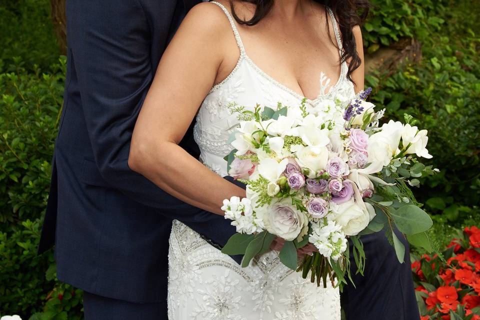 Lovely bride and groom