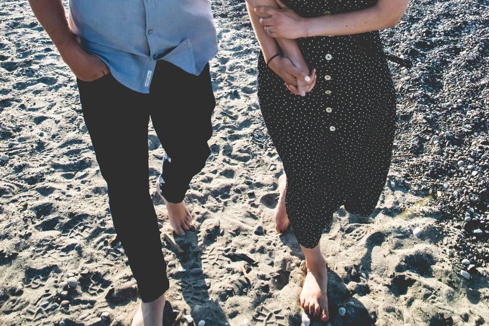 Orcas island engagement