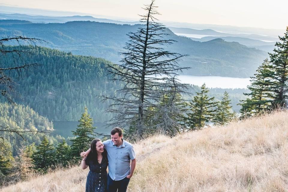 Orcas island engagement