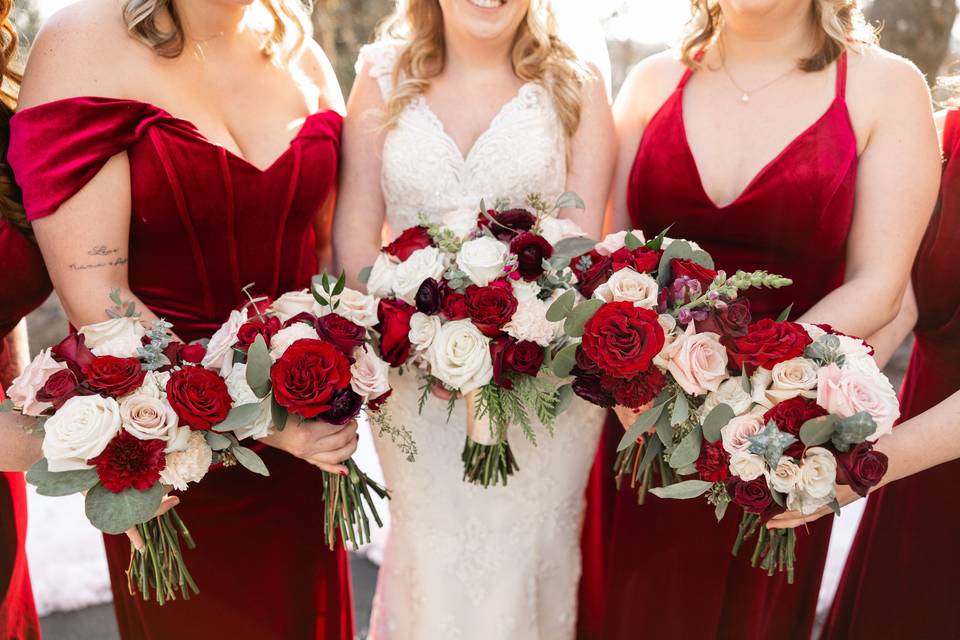 Bridesmaids Florals