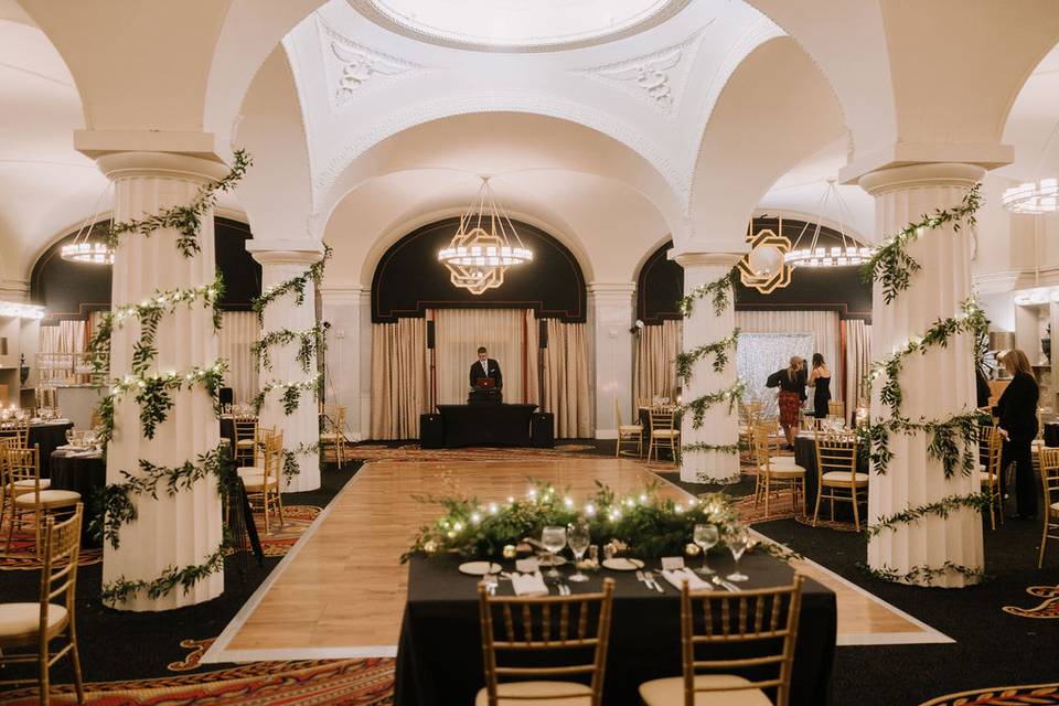 Reception area