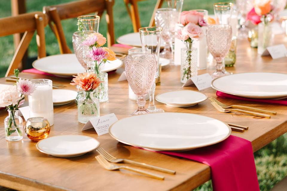 Reception layout