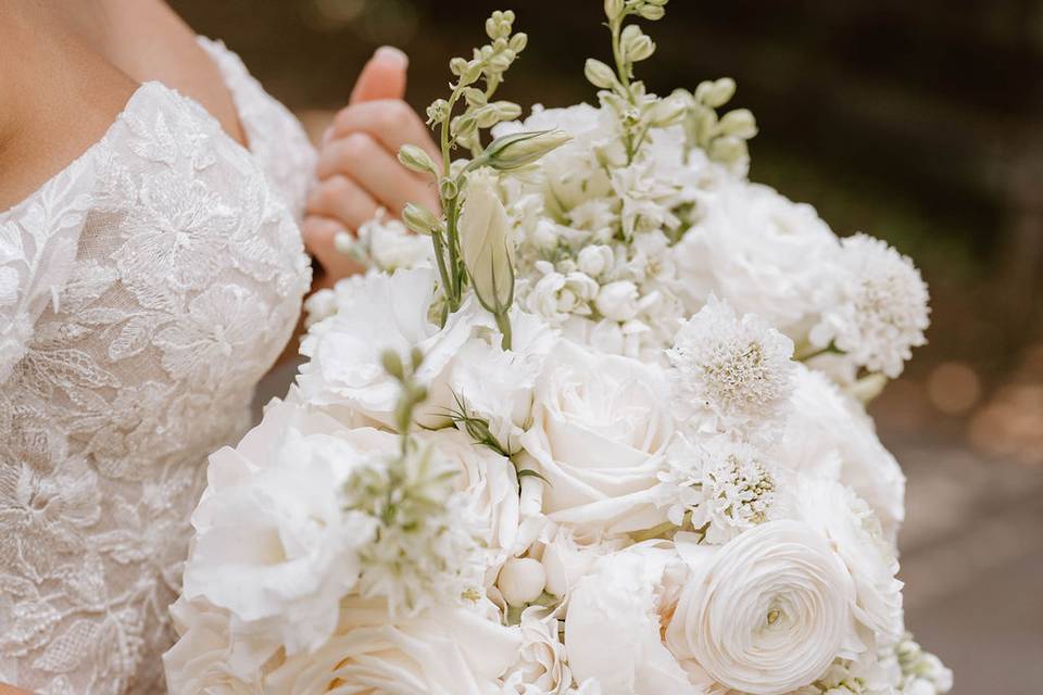 Bridal Bouquet Closeup