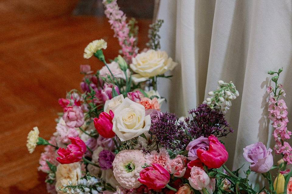 Sweetheart Table Florals