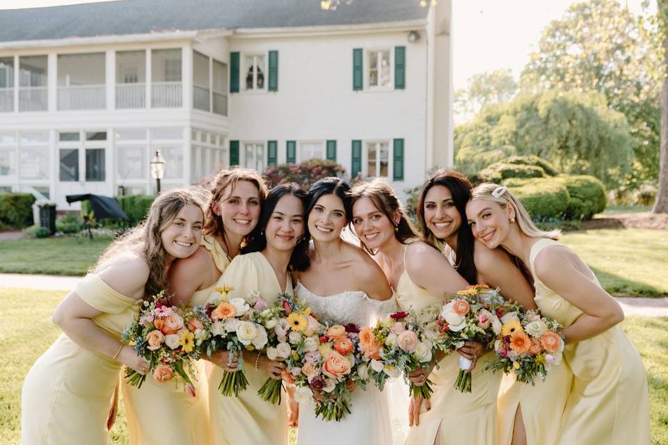Bridesmaids & Bride