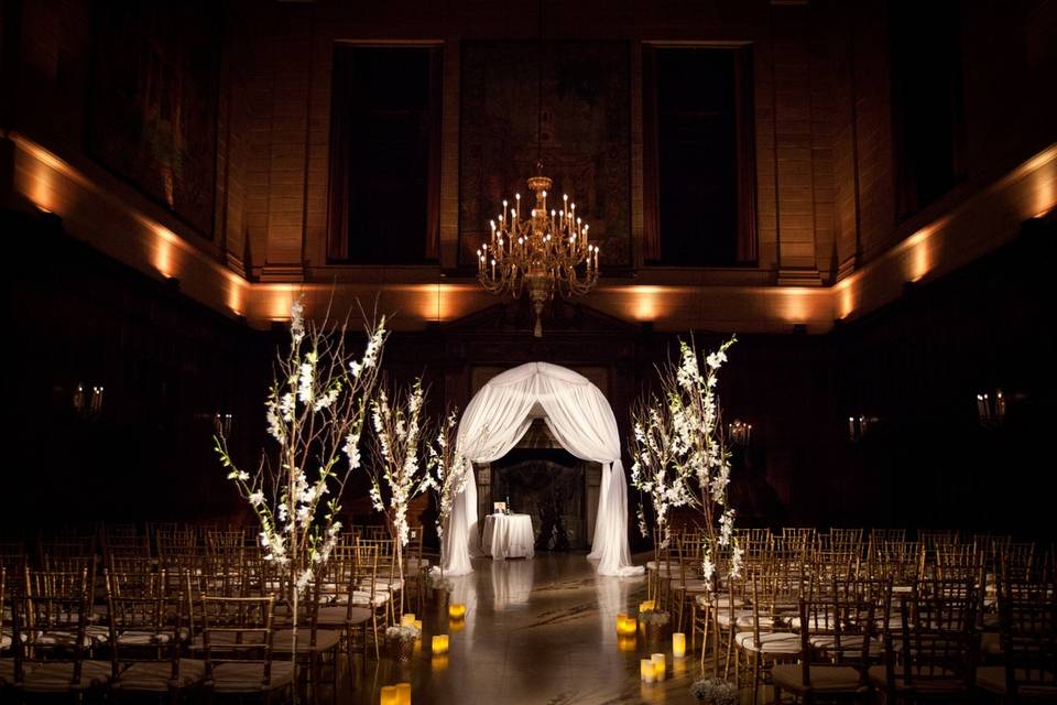 Ceremony with Chuppah