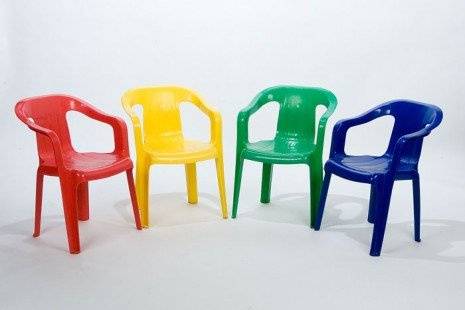 Chairs, children's plastic