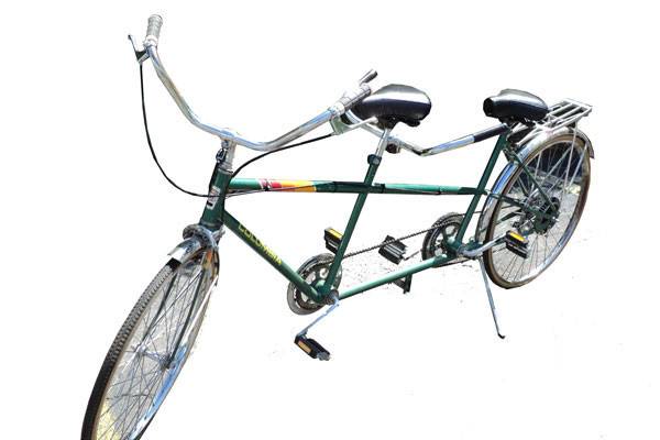 Vintage, bicycle built for 2