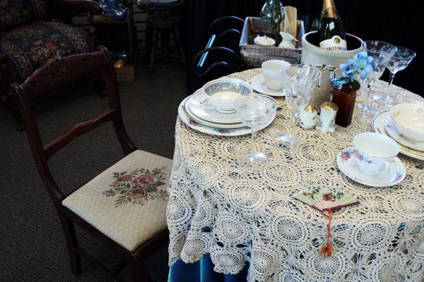 Vintage table setting