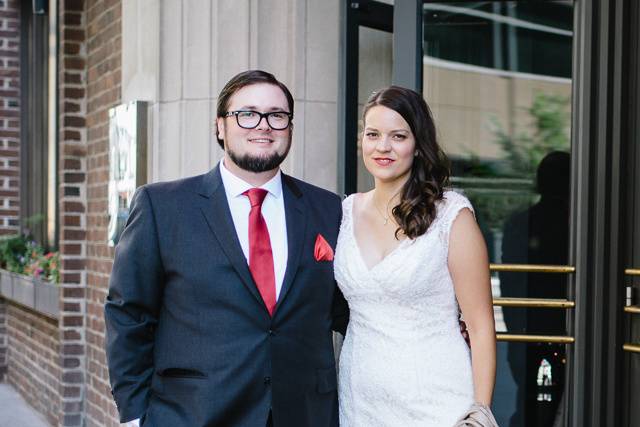 Happy couple