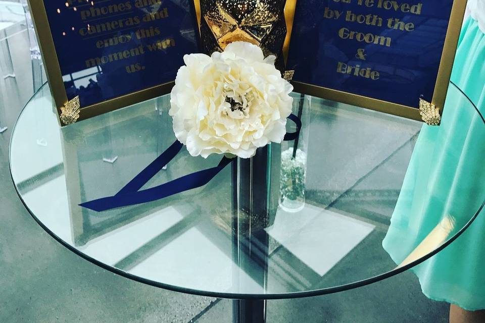 Personalize touches made the Vyn wedding so unique and special