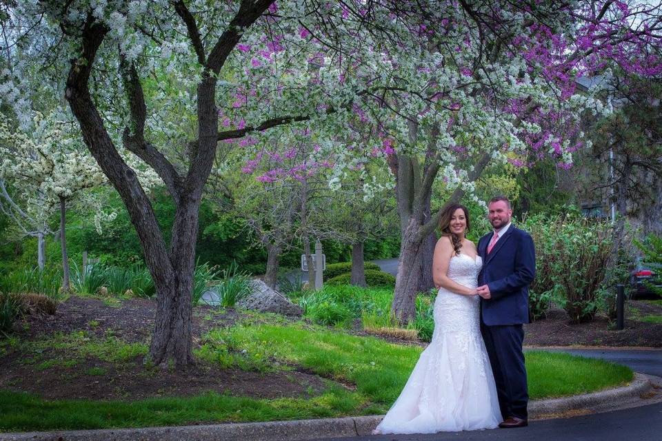 The newlyweds