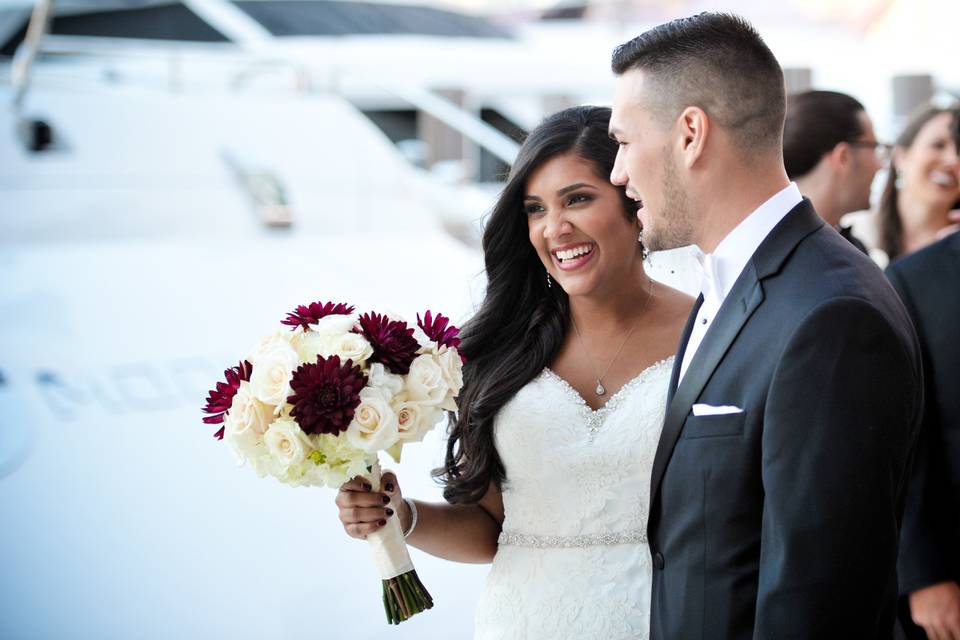 Bride and groom