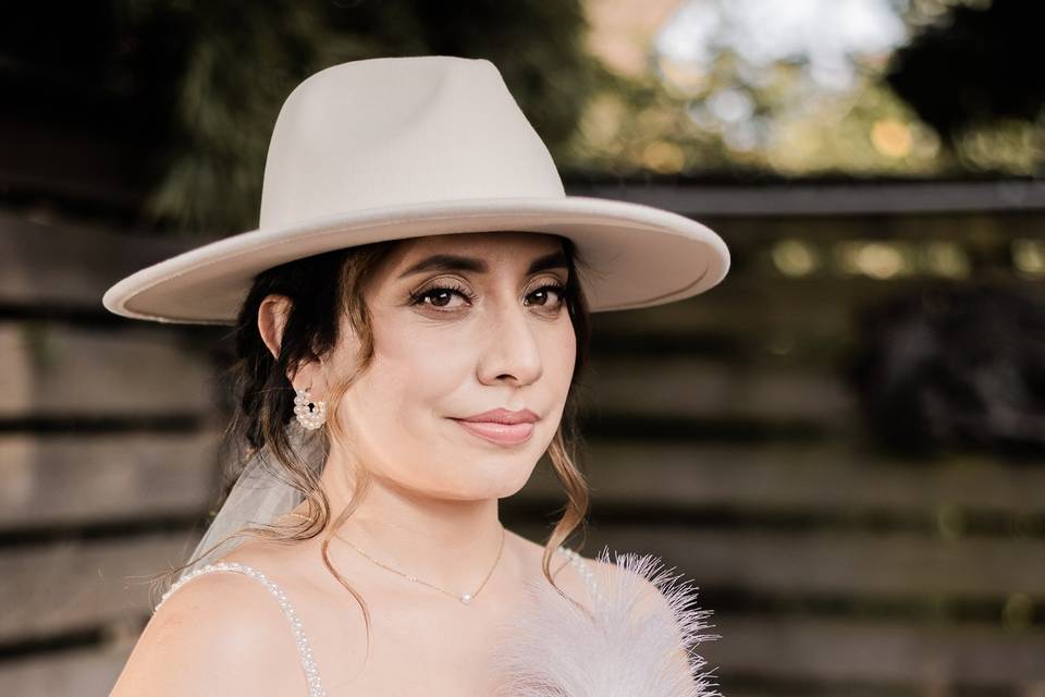 Bridal portrait